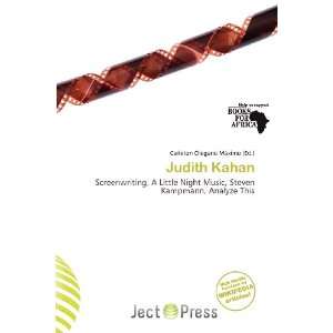    Judith Kahan (9786200692672) Carleton Olegario Máximo Books