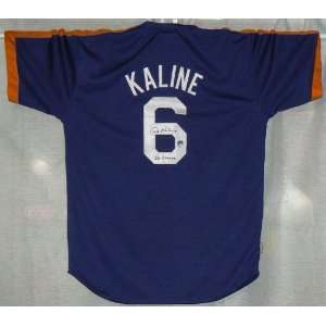  Al Kaline Signed Uniform