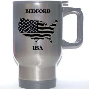  US Flag   Bedford, Texas (TX) Stainless Steel Mug 