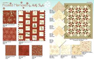 FROSTED MEMORIES Moda Fabric TURNOVERS / Make 5 blocks  