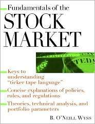 Fundamentals Of The Stock Market, (0071360964), B. Wyss, Textbooks 