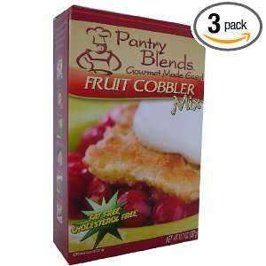 Pantry Blends Fruit Cobbler Mix, 10.7 Ounce Boxes (Pack of 3)  