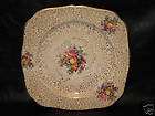 TUNSTALL   HK12   FRUIT & FLORAL   LUNCH PLATE ptw