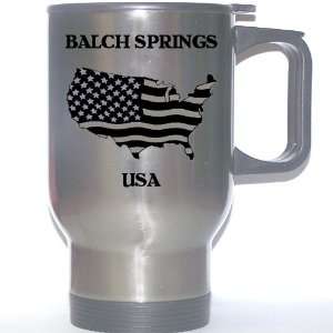  US Flag   Balch Springs, Texas (TX) Stainless Steel Mug 