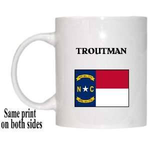  US State Flag   TROUTMAN, North Carolina (NC) Mug 