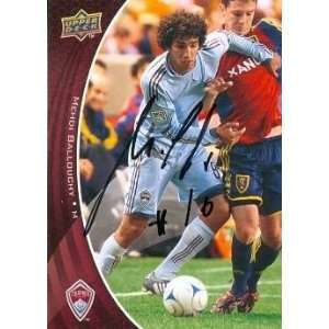  Mehdi Ballouchy Autographed/Hand Signed Soccer trading 