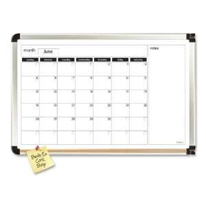  The Board Dudes Dry Erase Board Calendar  17x23  White 