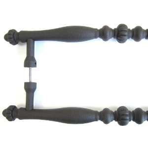   to Center Classic Style Bar Appliance Pull in Rust