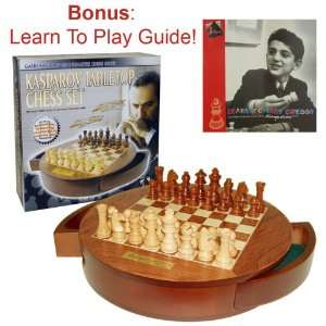  Kasparov Tabletop Chess Set Toys & Games