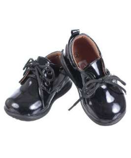   Patent Leather Oxford Booties (Infant/Toddler Boys Sizes 2   6) Shoes