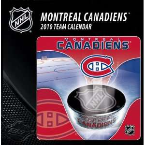  Montreal Canadiens 2010 Box Calendar