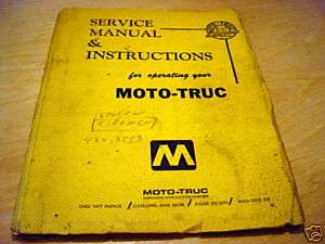 Moto Truc MM S 18 Volt Service Repair Manual  