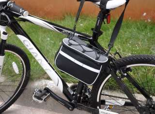 Cycling Bike Bicycle Front Frame Bag Pannier with Cover  