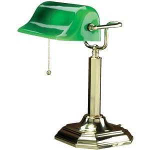  Banker Collection I Desk Lamp   Solid Brass