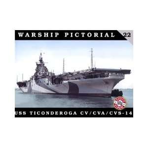  Classic Warship Pictorial USS Ticonderoga CV/CVA/CVS14 Toys & Games