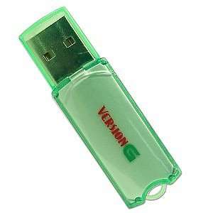  USB 2.0 512MB Portable Flash Drive (Translucent Green 
