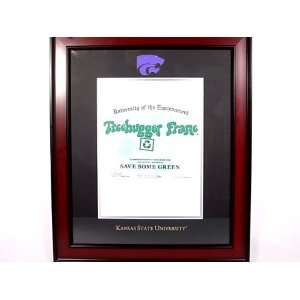  KSU Diploma Frame