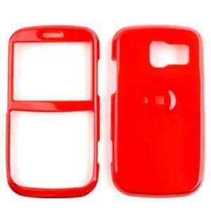 Pantech Link Transparent Dark Red Hard Case/Cover/Faceplate/Snap On 
