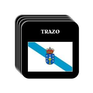  Galicia   TRAZO Set of 4 Mini Mousepad Coasters 