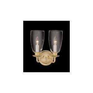Nulco Lighting Wall Sconces 2202 12 Polished Brass Columbia 10 Sconce 