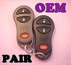 PAIR OF 1999 2004 JEEP GRAND CHEROKEE keyless entry remote fob 