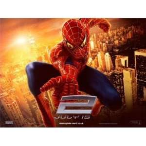  Spiderman 2 (British Quad Movie Poster) 