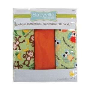  Babyville Boutique Packaged PUL Fabric, Playful Friends 