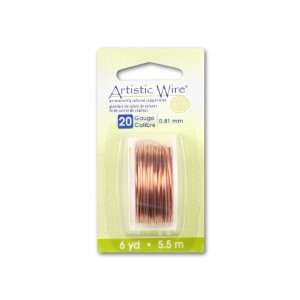   Gauge Bare Copper Artistic Wire, 6 Yard Spool Arts, Crafts & Sewing