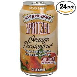 Knudsen Spritzer, Orange Passion, 12 Ounce Cans (Pack of 24)