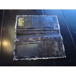   Exotic Leather Checkbook   Python Snake Skin  Available in Many Colors