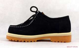 Buffalino Black Suede Transit XL LO Shoes Youth Sz 4  