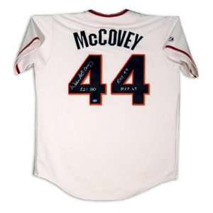 Willie McCovey San Francisco Giants Autographed Cream Jersey with ROY 