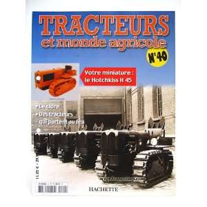  French Magazine Tracteurs et monde agricole #40 Toys 