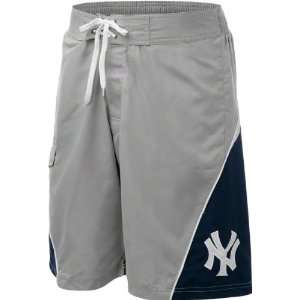   York Yankees 2011 Color Blocked Navy Swim Trunks