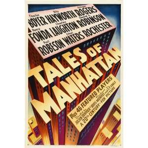 Tales of Manhattan (1942) 27 x 40 Movie Poster Style B  