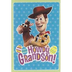  Greeting Card Easter Toy Story Howdy, Grandson Health 