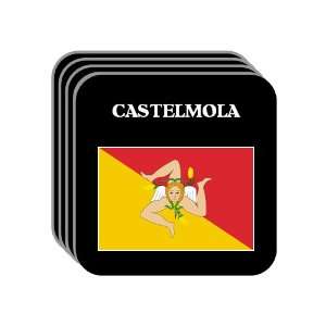 Italy Region, Sicily (Sicilia)   CASTELMOLA Set of 4 Mini Mousepad 