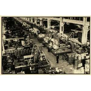  1940 Print Assembly Line Machine Pratt Whitney Tool Engine 