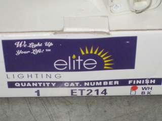 ELITE ET214 PAR38 GIMBAL RING TRACK LIGHTING FIXTURE  