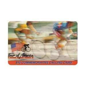   Phone Card $10. Tour of America Bicycle Race 