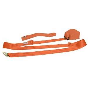  AutoLoc 54026 Orange 3 Point Retractable Seat Belt 