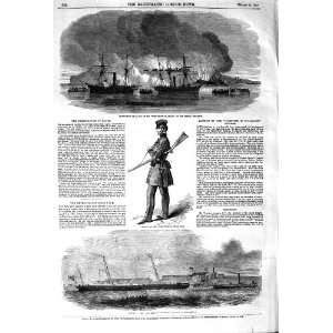  1852 LAGOS AFRICA BRITISH SHIPS COUNTESS ELLESMERE