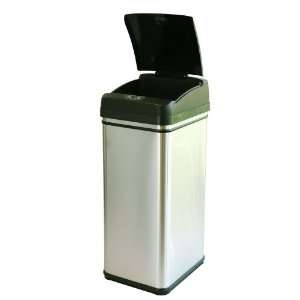   Touchless Trash Can with Carbon Filter Technology