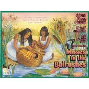  MOSES IN THE BULRUSHES GAINT FLOOR PUZZLE. Toys & Games
