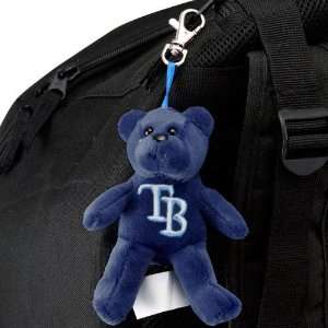  Tampa Bay Rays Navy Blue Plush Bear Keychain Sports 