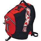 axo commuter backpack red atv mx motorcycle motorcross gear bag