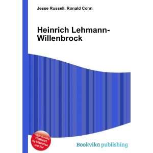    Heinrich Lehmann Willenbrock Ronald Cohn Jesse Russell Books