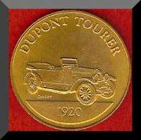 Franklin Mint Antique Car Token 1920 DUPONT TOURER  