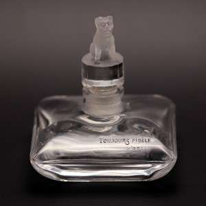 Baccarat France Antique 1912 Toujours Fidele DOrsay Perfume Bottle w 