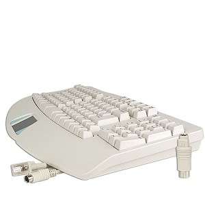 ERGONOMIC SPLIT PS2 KEYBOARD AT SERIAL TOUCHPAD MOUSE  